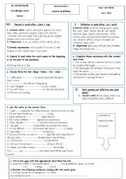 English Worksheet: Gerund and infinitive