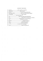 English Worksheet: pasado simple