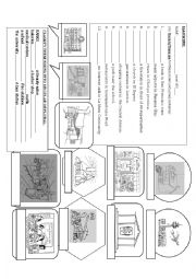 English Worksheet: CLASSWORK COMMUNITY PLACES 