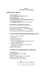 English Worksheet: Song quiz MAMA by Jonas Blue