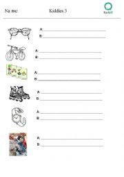 English Worksheet: have you got...........?