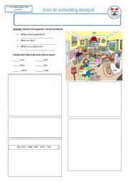 English Worksheet: present continuous