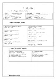 A-AN-SOME WORKSHEET