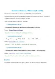 conditional sentences (1, 2, 3) 