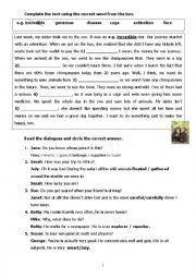 English Worksheet: Grade 5 Test