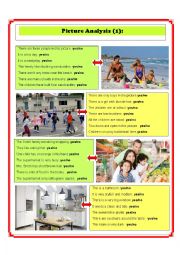 English Worksheet: Picture Analysis 1