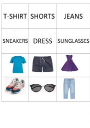 clothes - ESL worksheet by chris.mariquito