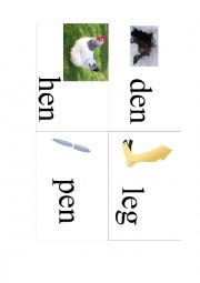 English Worksheet: Learn Reading short-long e part 2
