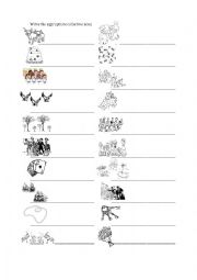 ollective nouns worksheet