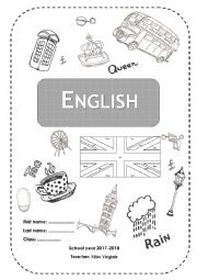 English Worksheet: Frontpage for the course