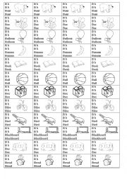 English Worksheet: Letter B flashcards