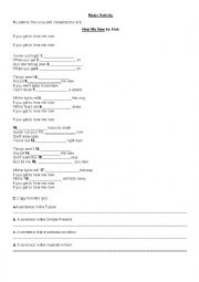 English Worksheet: Song by Alok - Hear me now