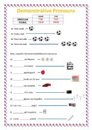 Demonstrative Pronouns