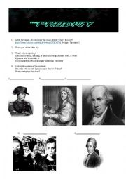 English Worksheet: Prodigies of Classicism