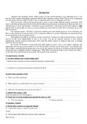 English Worksheet: medecins sans frontiers