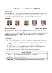 English Worksheet: Baby Daddy - Im Not That Guy worksheet