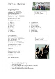 English Worksheet: Humdrum The Corrs