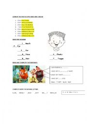 English Worksheet: CLOTHES, COLOURS AND HAVE GOT