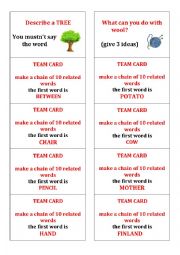warm up cards 4