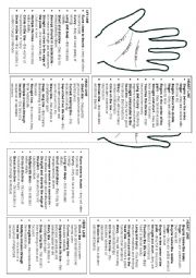 English Worksheet: Will (for predictions) - Palm Reading Activity