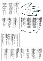 Will (for predictions) - Palm Reading Activity