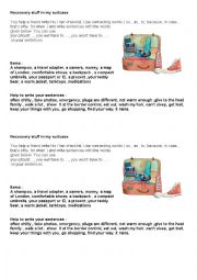 English Worksheet: Connections words