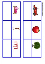 English Worksheet: Secret words