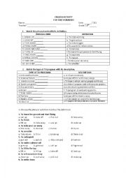 English Worksheet: Phrasal Verbs