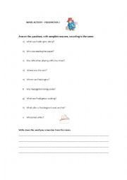 English Worksheet: Paddington 2 movie activity