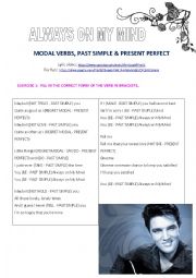 Always On My Mind - Modals-Past-Simple-Past Perfect