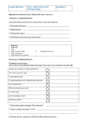 This is England worksheet 2
