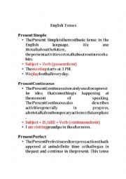 English Worksheet: english tents