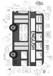 English Worksheet: fronpage for the course 2 