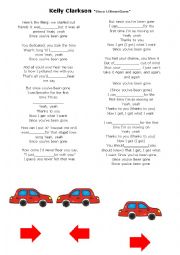 English Worksheet: Since youve been gone