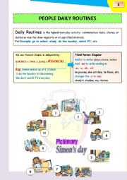 English Worksheet: Daily Routines with Collocations