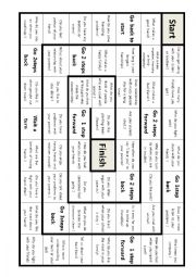 English Worksheet: 8th Form boardgame relationships