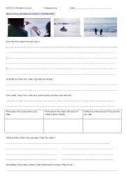 English Worksheet: Different Horizons