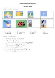 English Worksheet: Ben and Hollys Little Kingdom (The Royal Picnic)
