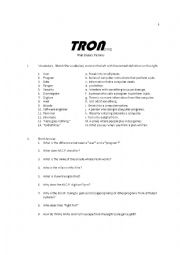 TRON Film Study Guide