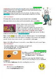 English Worksheet: Synonyms 