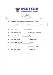 English Worksheet: Quiz 