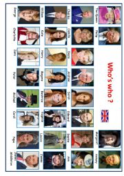 English Worksheet: Whos who? Royal Family