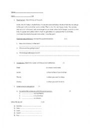 English Worksheet: Basic 7th grade mid semester test