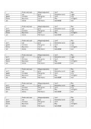 English Worksheet: Can - Sentence Maze