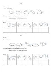 English Worksheet: PETS