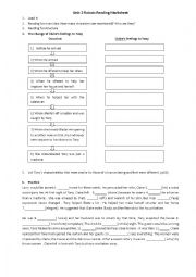 English Worksheet: robot worksheet