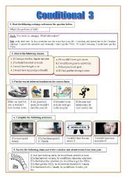 English Worksheet: Conditional 3