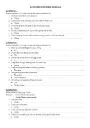 English Worksheet: grammar