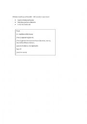 English Worksheet: Writing