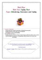 English Worksheet: consumer and safety